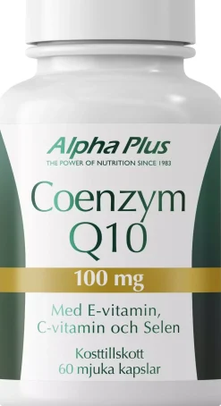 Alpha Plus Coenzym Q10 100 mg 60 Soft Caps