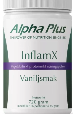 Alpha Plus InflamX Vaniljsmak 720 g