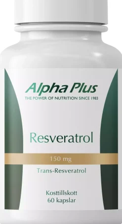 Alpha Plus Resveratrol 60 Caps