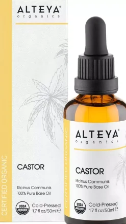 Alteya Organics Cold-Pressed Castor Oil 50 ml