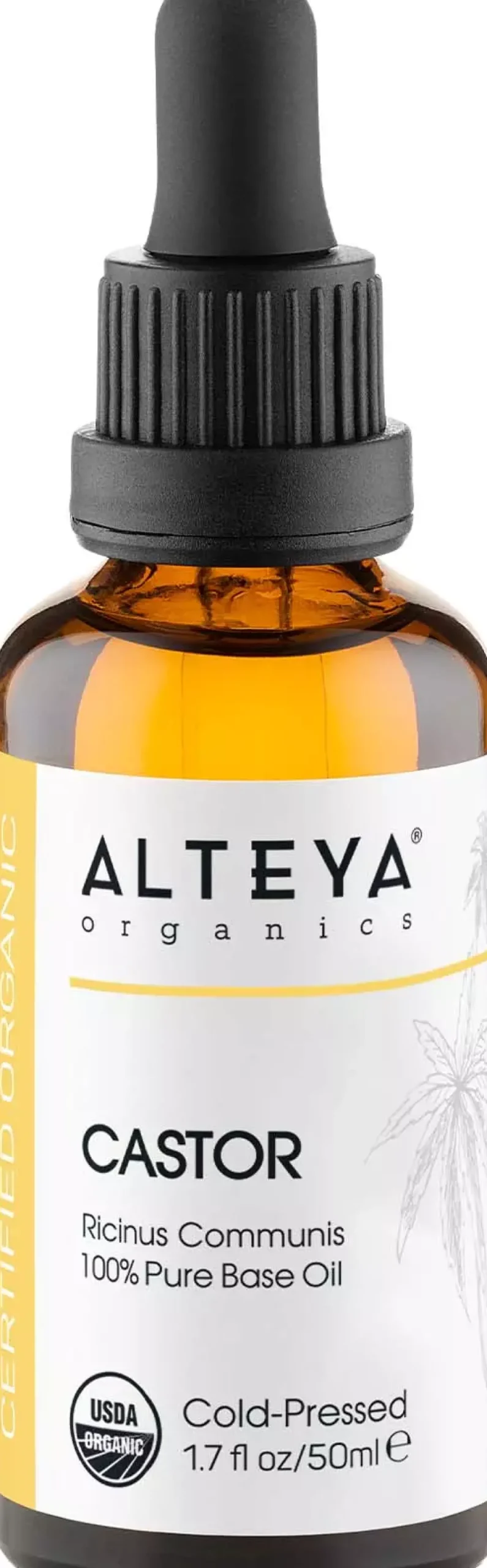 Alteya Organics Cold-Pressed Castor Oil 50 ml