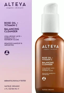 Alteya Organics Rose Oil + Vitamin C Balancing Cleanser 120 ml