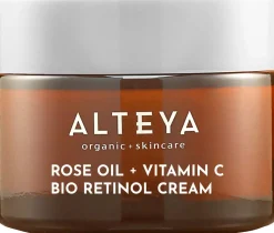 Alteya Organics Rose Oil + Vitamin C Bio Retinol Cream 50 ml