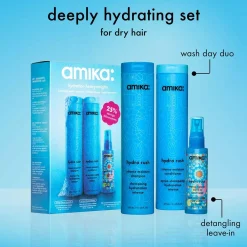 Amika Hydration Heavyweights Hydrating Wash + Care Set