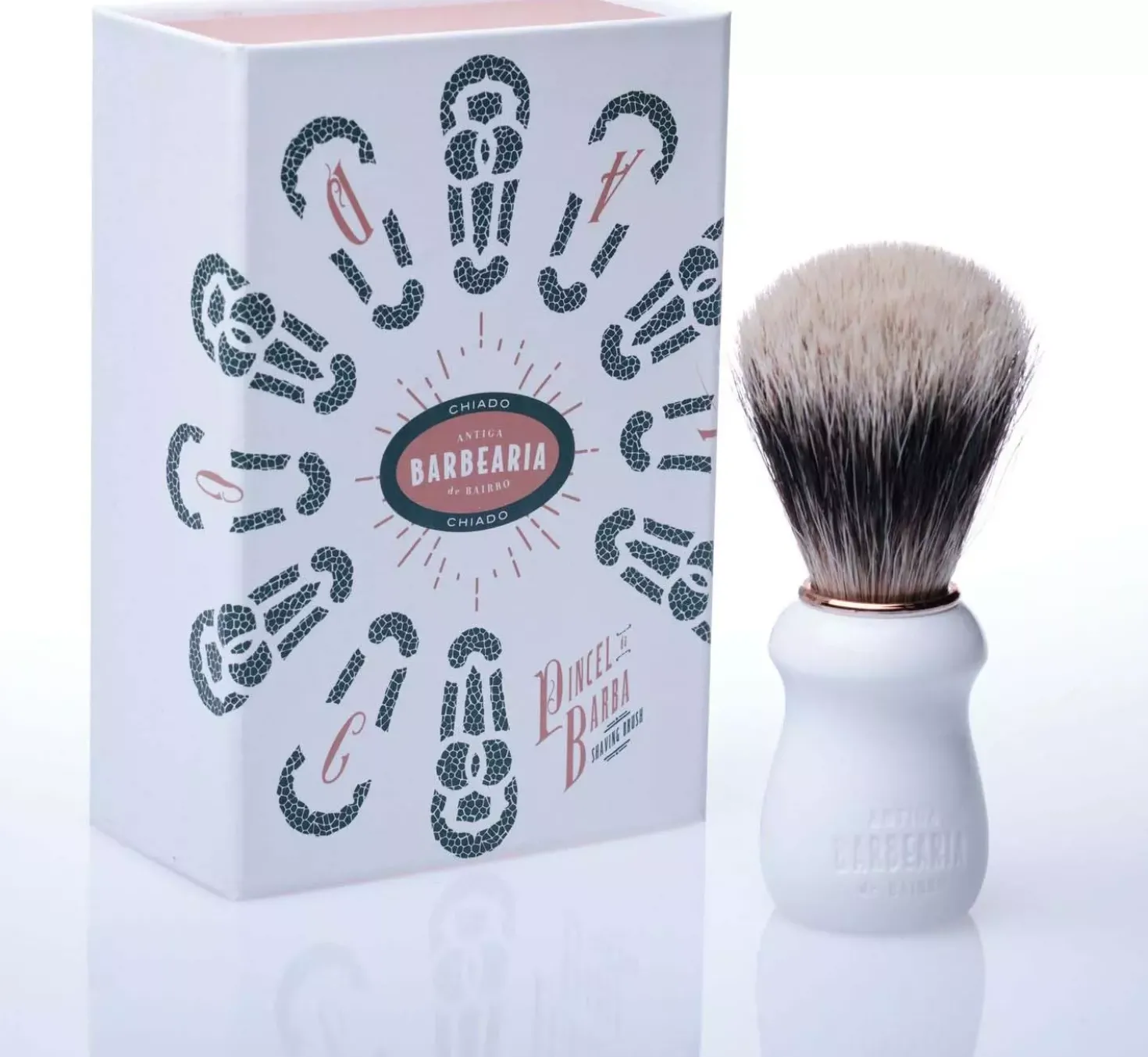Antiga Barbearia de BairroChiado Silvertip Shaving Brush