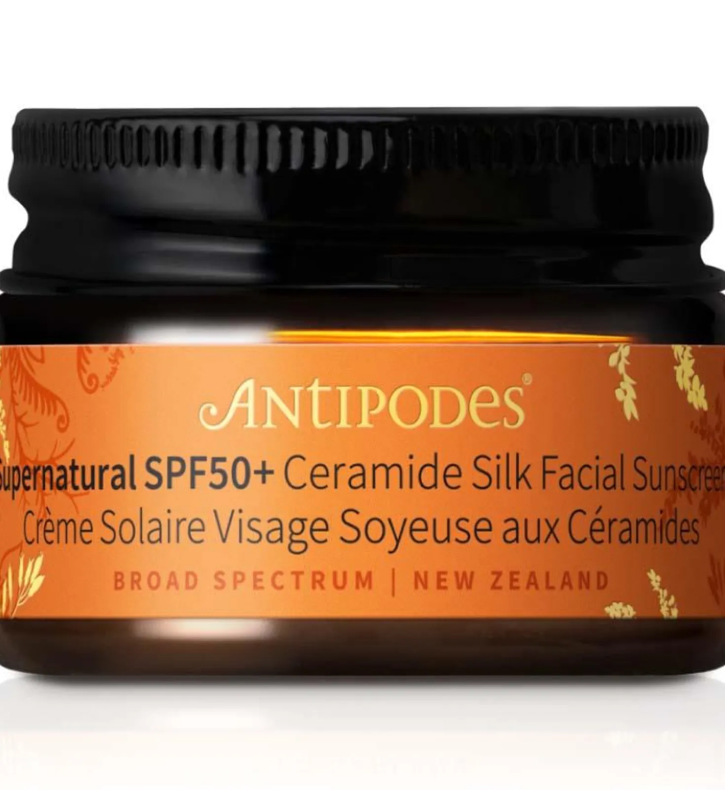 Antipodes Supernatural SPF50 Facial Sunscreen Mini 15 ml