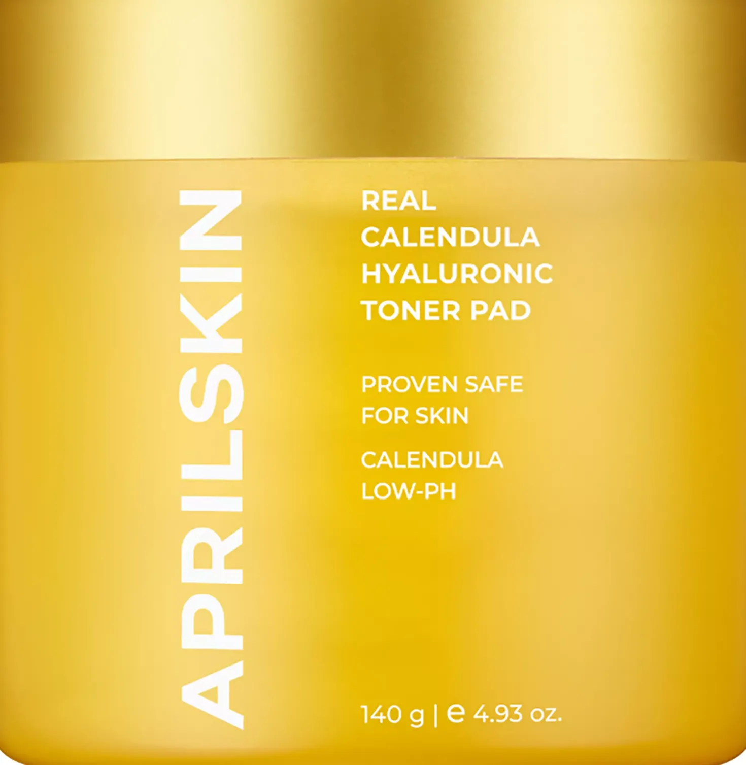 APRILSKIN Real Calendula Hyaluronic Toner Pad 140 g