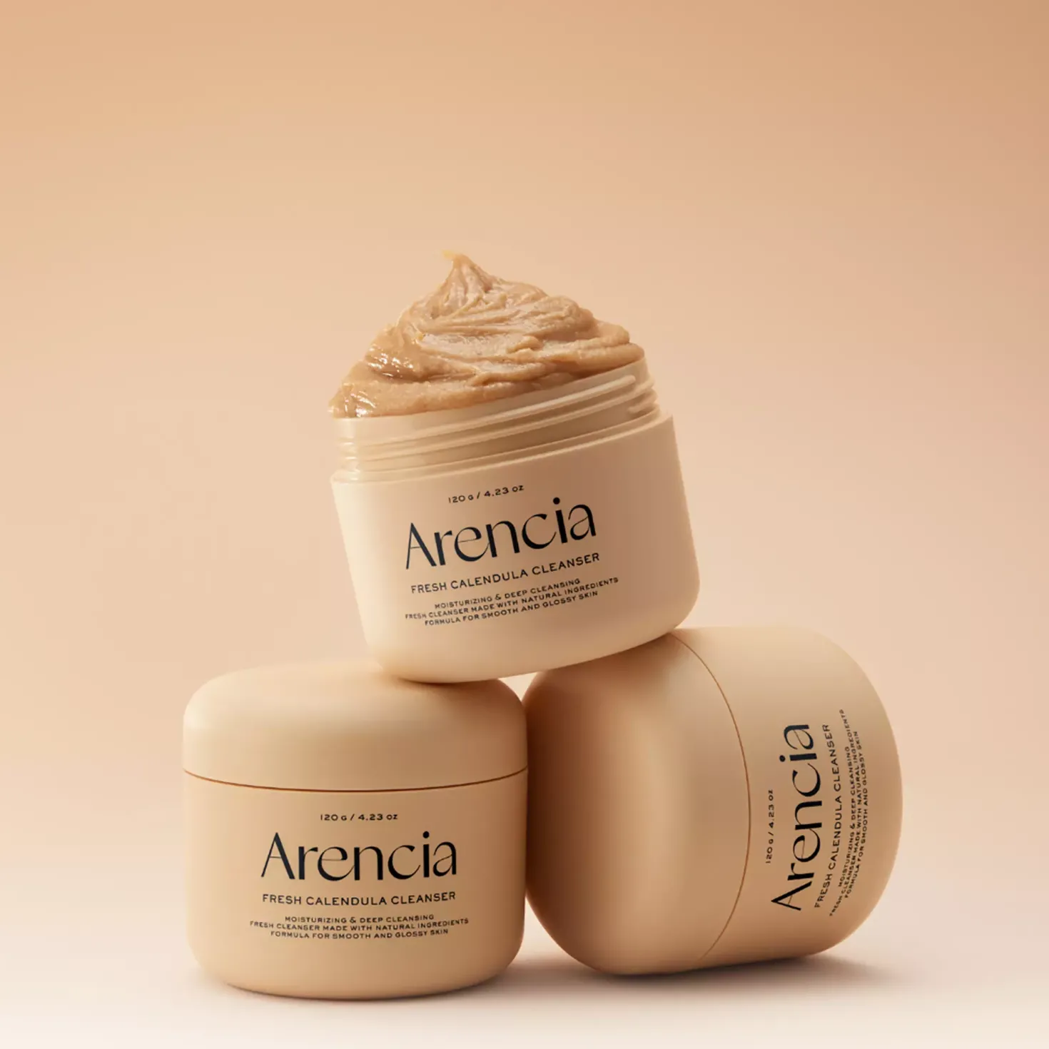 Arencia Calendula Rice Mochi Cleanser 120 g