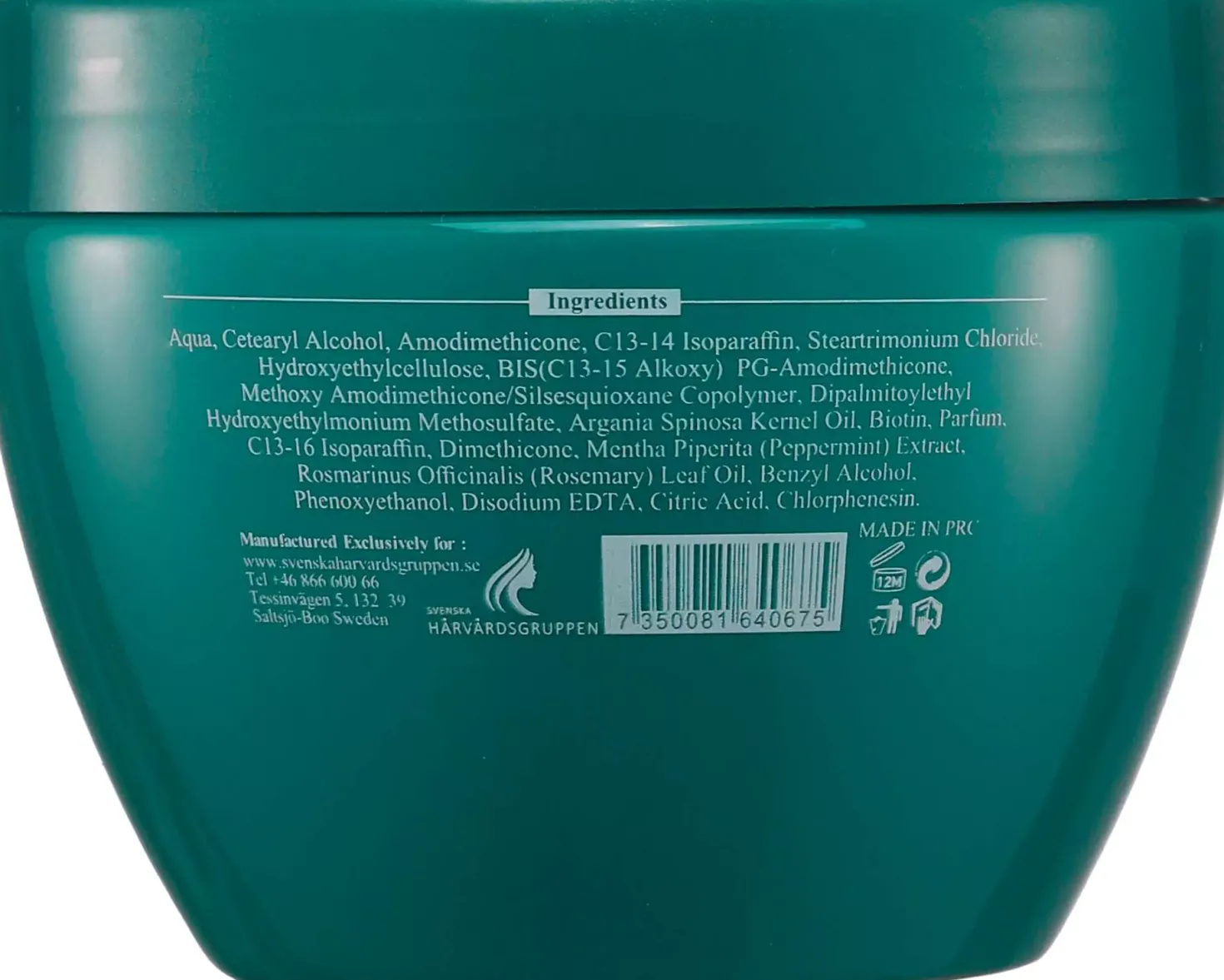 Arganmidas Rosemary Mint Revitalizing Hair Mask 300 ml