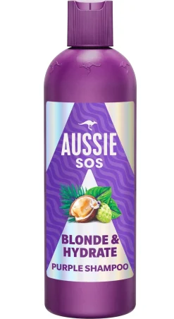 Aussie SOS Blonde & Hydrate Purple Shampoo 300 ml