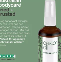 Australian Bodycare Castor Oil for skin, hair, eyebrows & lashes 100 ml