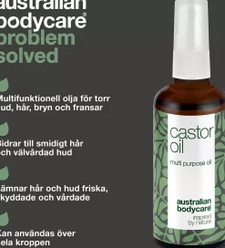 Australian Bodycare Castor Oil for skin, hair, eyebrows & lashes 100 ml
