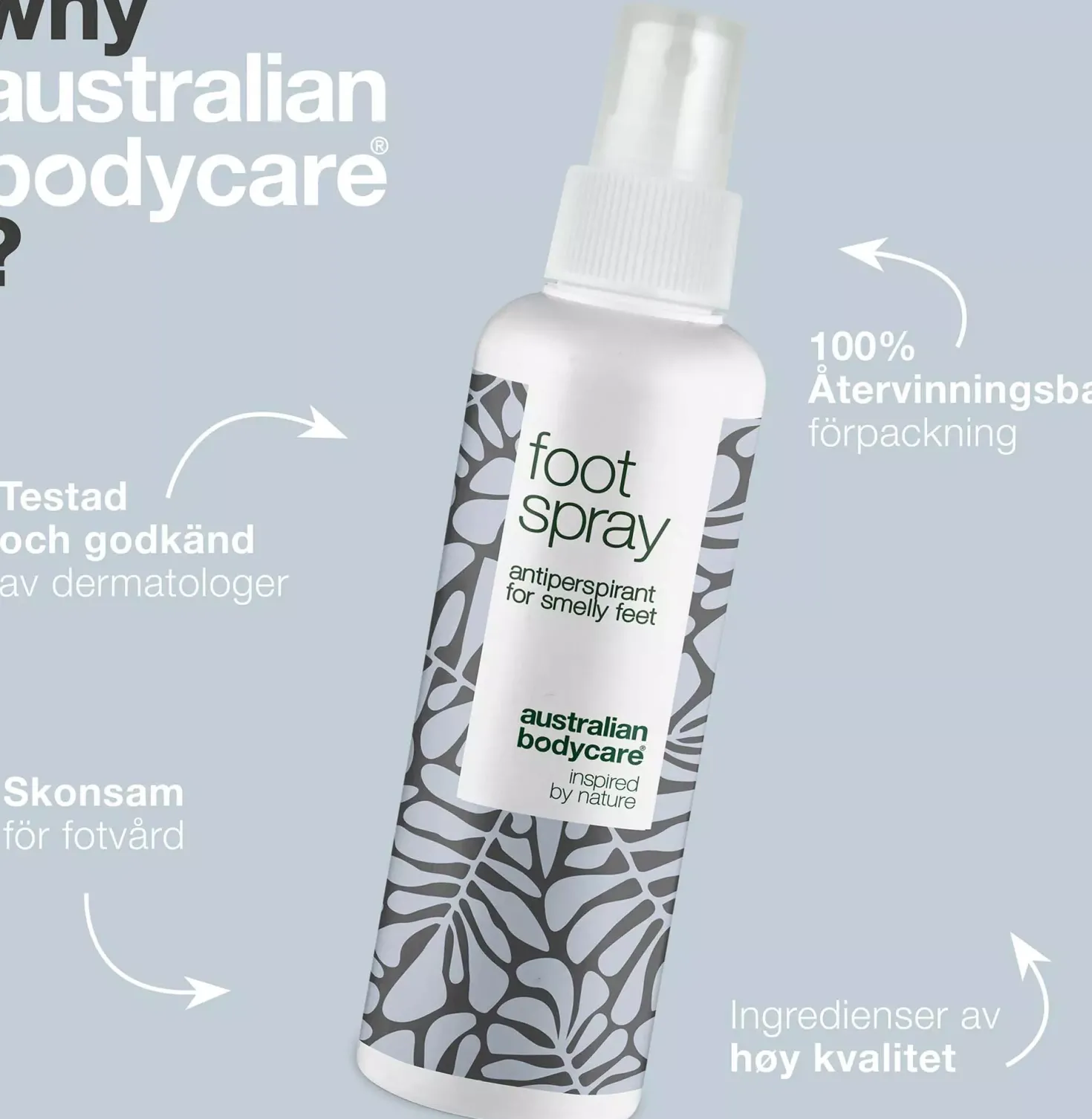Australian Bodycare Foot Spray 150 ml