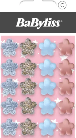 BaByliss Paris Accessories Mini Flower-shaped Clips Kids 20 stk