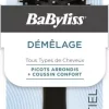 BaByliss Paris Accessories Midi Detangling Cushion Brush Black