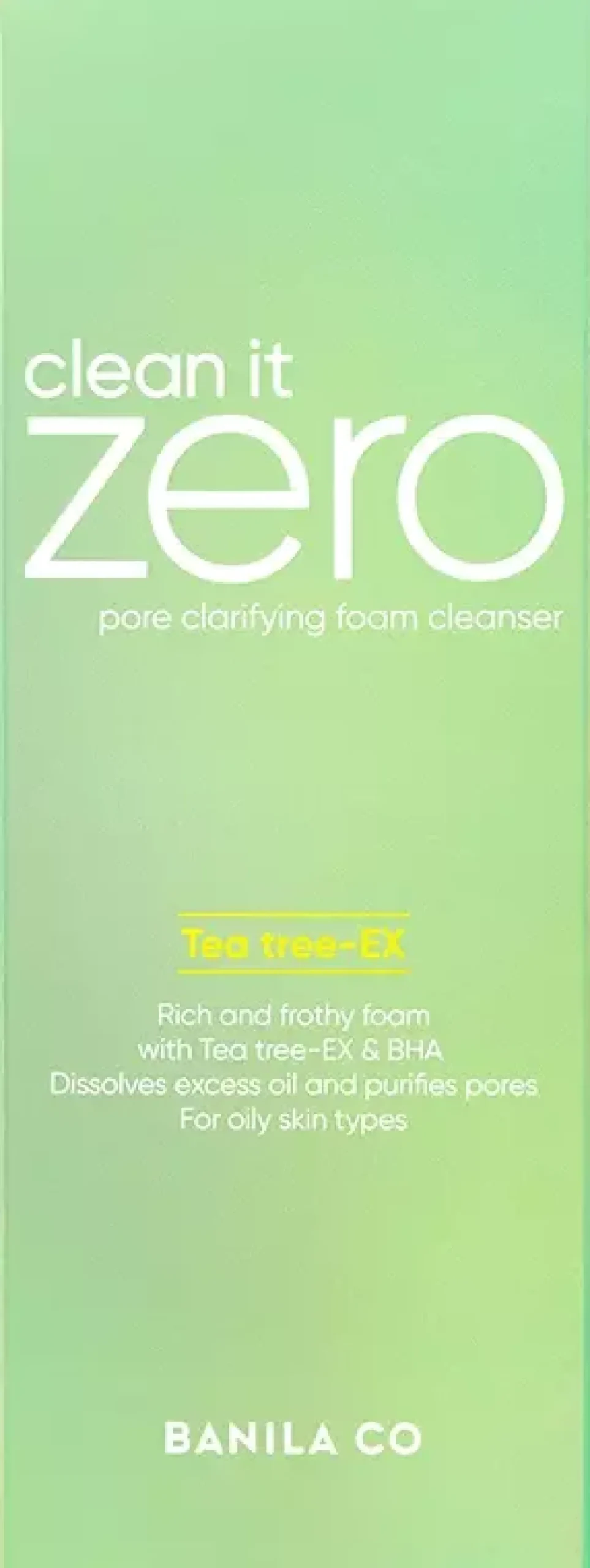 Banila CoClean It Zero Foam Cleanser Pore Clarifying 150 ml