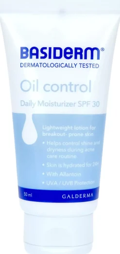Basiderm Daily Moisture Spf30 50Ml