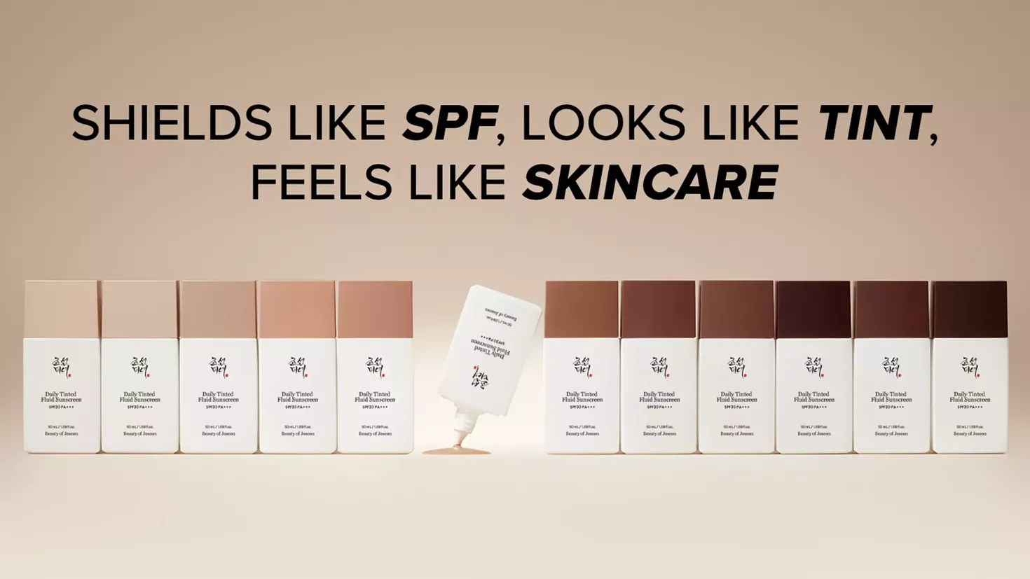 Beauty of Joseon Daily Tinted Fluid Sunscreen Broad Spectrum SPF 30 PA +++ #LP110