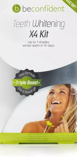 Beconfident Teeth Whitening X4 Kit 10 ml