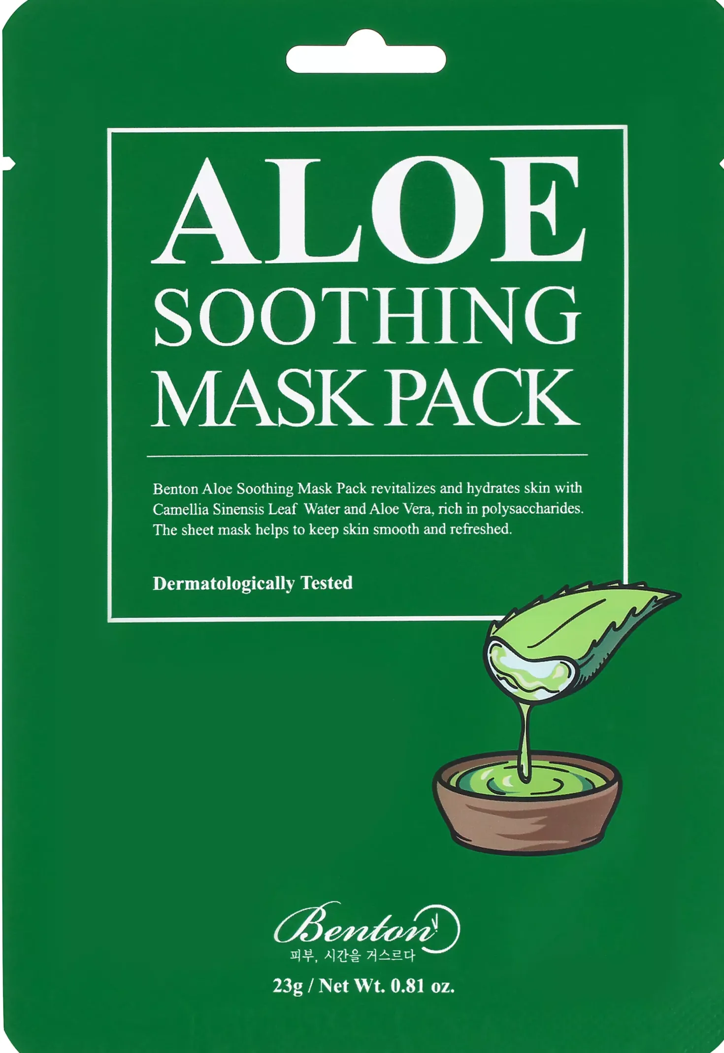 Benton Aloe Soothing mask pack
