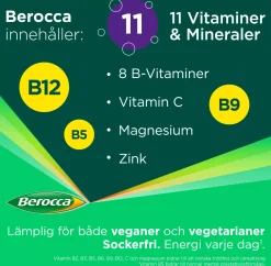 Berocca Energy Cassis & Berries 45 stk