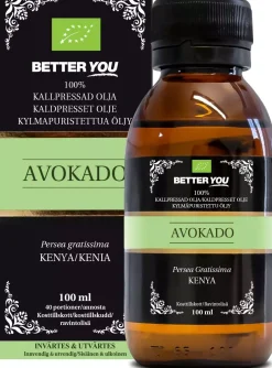 Better You Avokadoolja EKO Kallpressad 100 ml