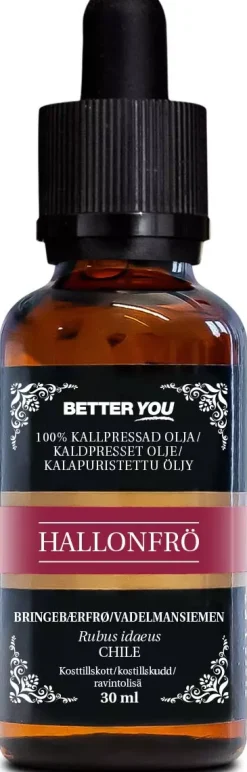 Better YouEKO Kallpressad Hallonfröolja