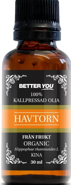Better YouEKO Kallpressad Havtornsolja 30 ml