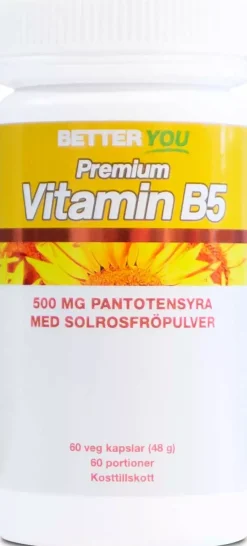 Better You Premium Vitamin B5 60 stk