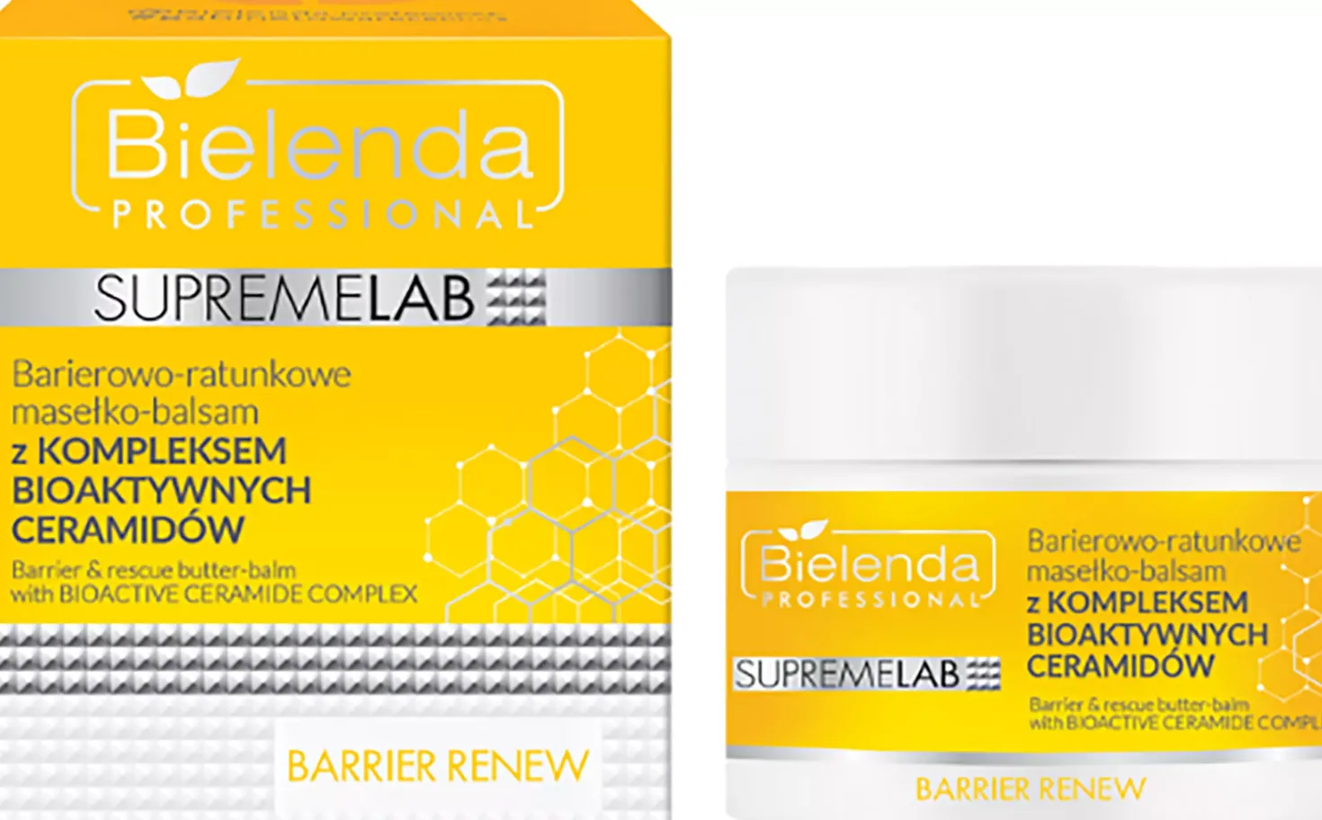 Bielenda Professional SUPREMELABBARRIER RENEW Barrier-Rescue Butter-Balm Bioactive Ceramide Complex 40 g