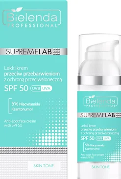 Bielenda Professional SUPREMELABSKIN TONE Anti-Spot Face Cream SPF50 UVA/UVB 50 ml