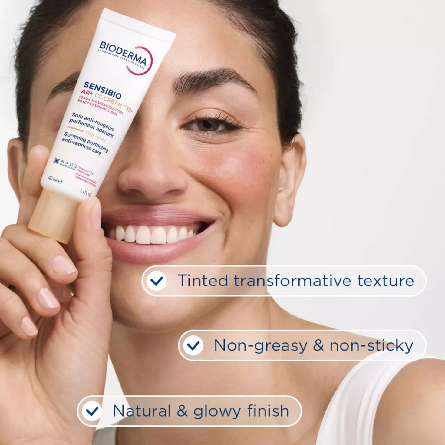BiodermaSensibio AR+ CC Cream SPF50+