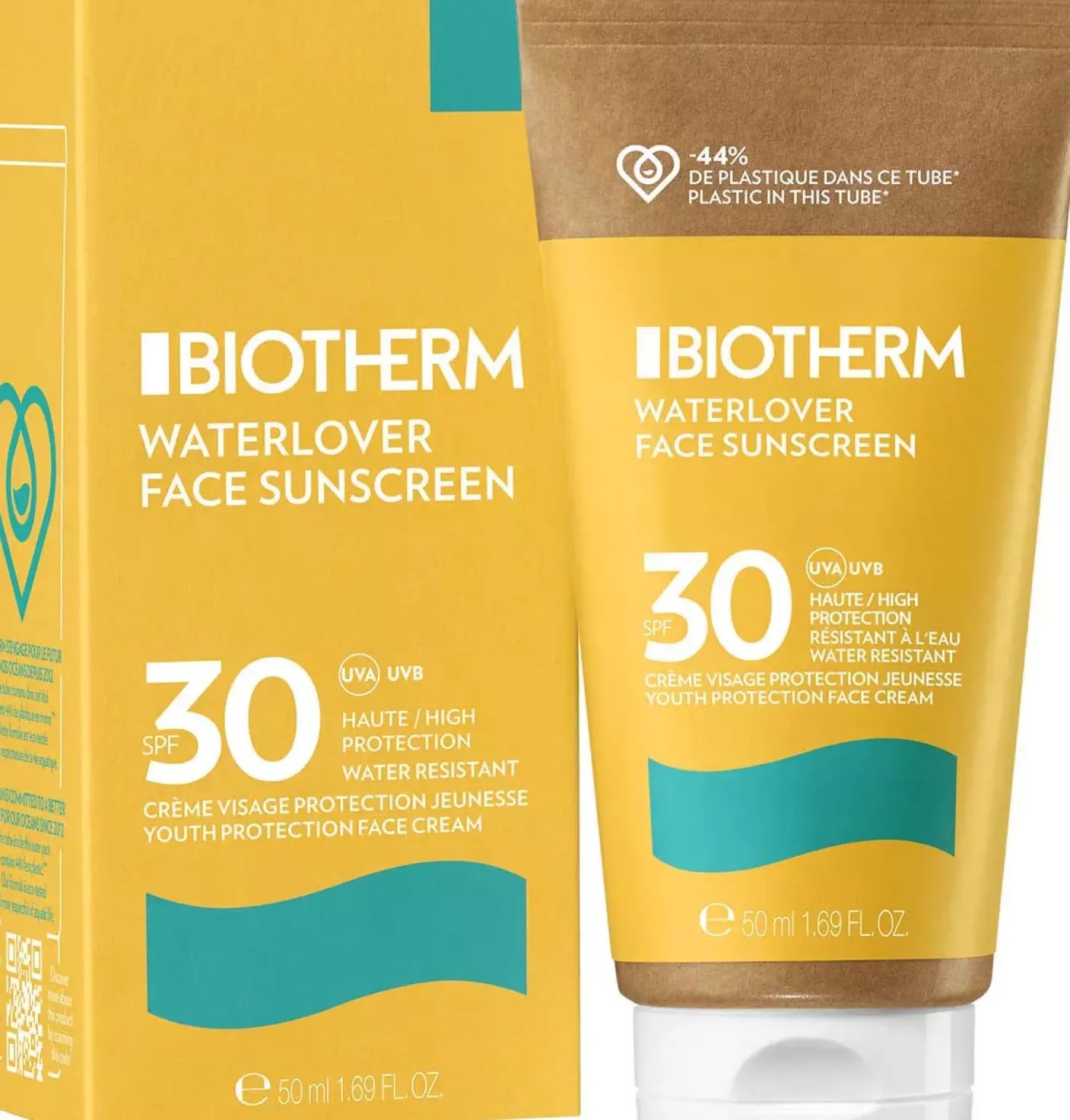 BiothermWaterlover Creme Solaire Anti-age SPF30 50 ml