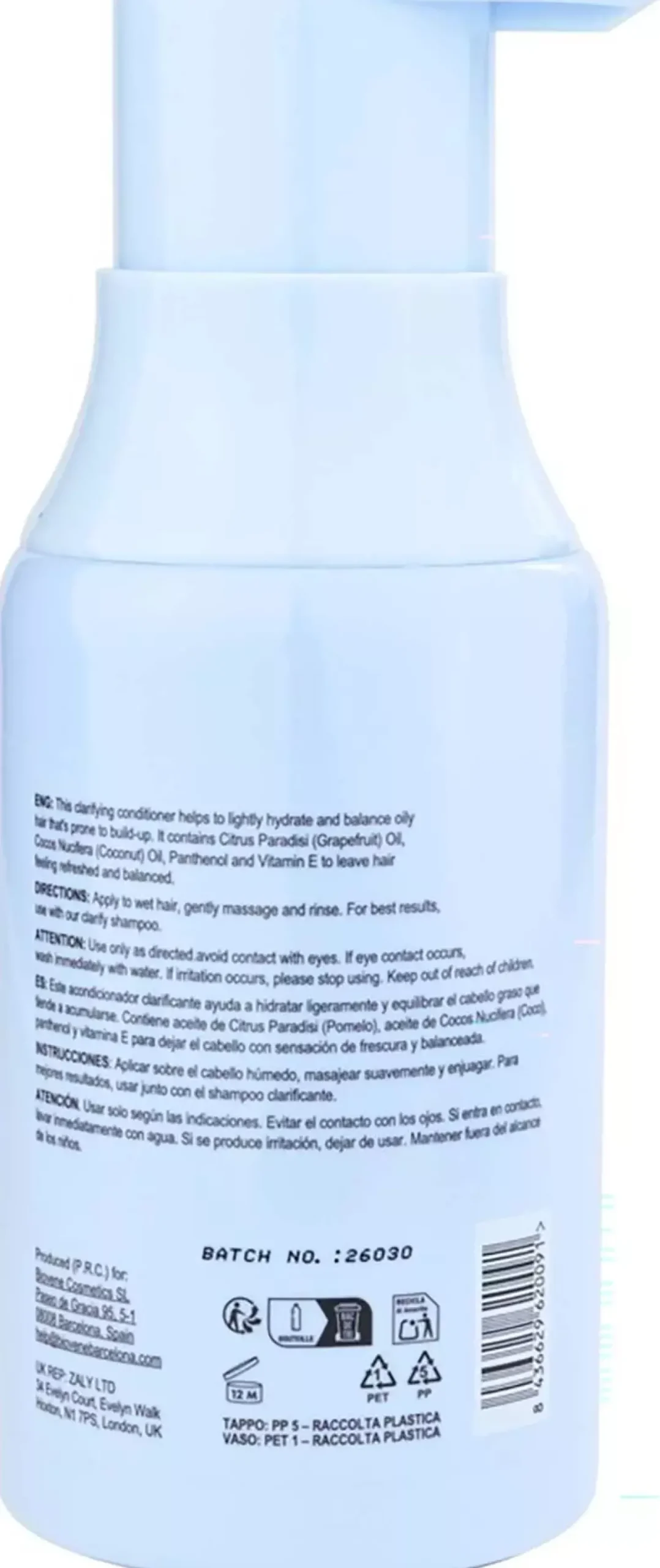 BiovèneB - BEST HAIR Clarify Grapefruit Conditioner - Oily Hair 300 ml
