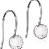 Blomdahl Earrings Pendant Bezel Crystal 5 mm