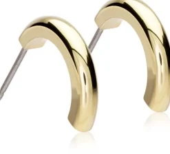 BlomdahlGolden Titanium Pendant Round Curved 15 mm
