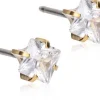 BlomdahlGolden Titanium Pendant Grand Brilliance Curved 10 mm, Crystal