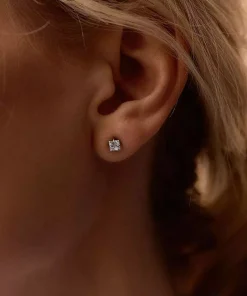 Blomdahl GT Tiffany Edge 5 mm CZ Aquamarine