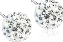 BlomdahlNatural Titanium Crystal Ball White
