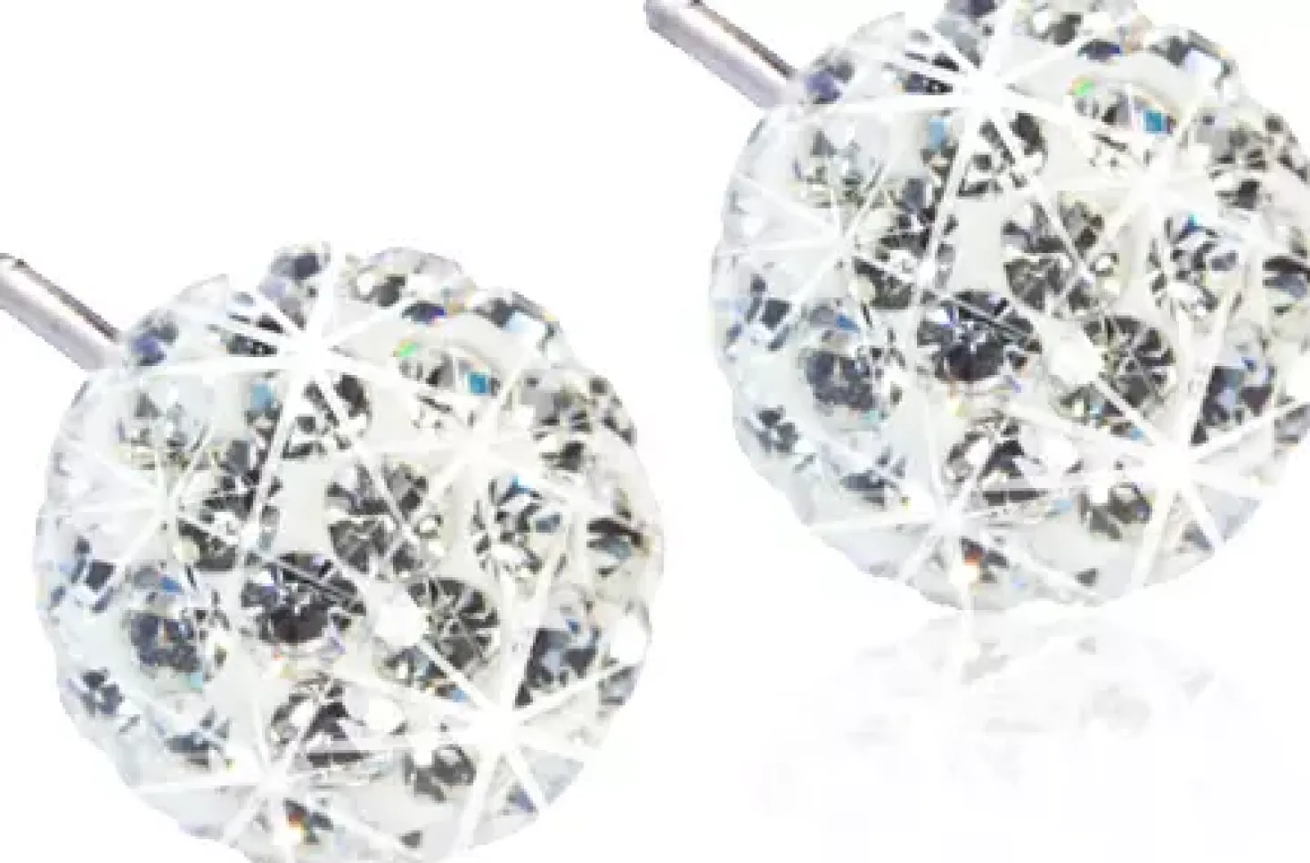 BlomdahlNatural Titanium Crystal Ball White