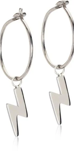 BlomdahlNatural Titanium Ear Ring 14 mm Penda Flash 11 mm