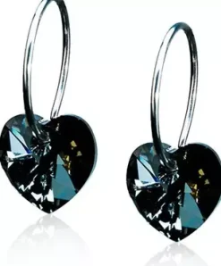 BlomdahlNatural Titanium Heart Sleeper 14mm Rose