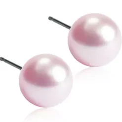 BlomdahlNatural Titanium Light Rose Pearl 8 mm