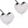 BlomdahlSilver Titanium Brilliance Sweetheart 8 mm, Crystal