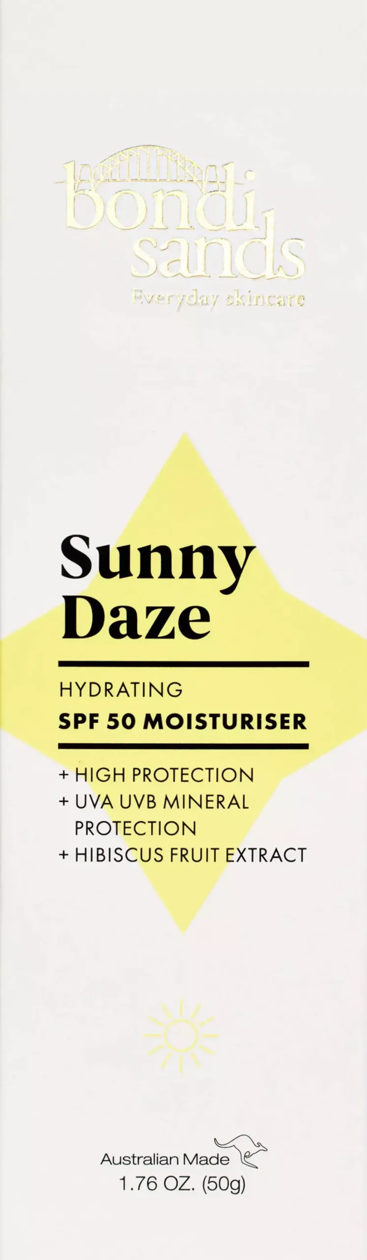 Bondi Sands Sunny Daze SPF 50 Moisturiser 50 g