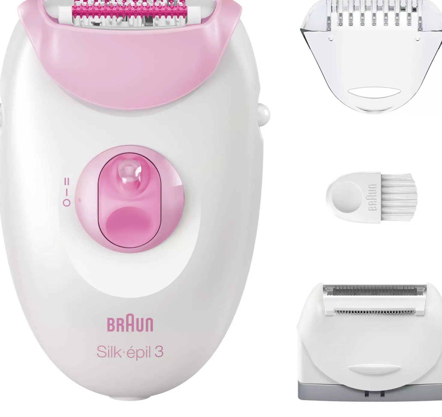 Braun Silk-épil 3 Corded Epilator For Hair Removal Weeks Of Smooth Skin 3-000