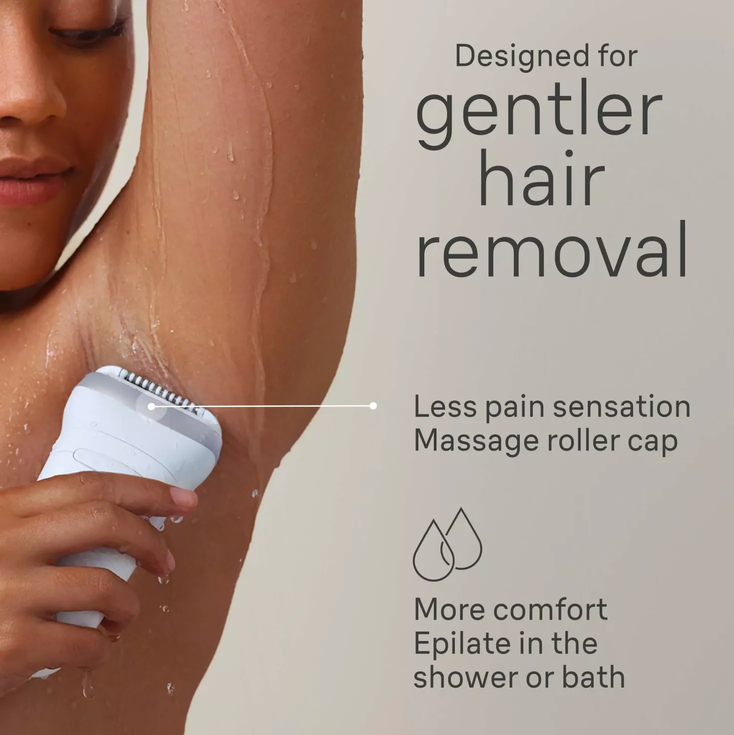 Braun Silk-épil 7 Epilator For Easy Hair Removal Lasting Smooth Skin 7-041