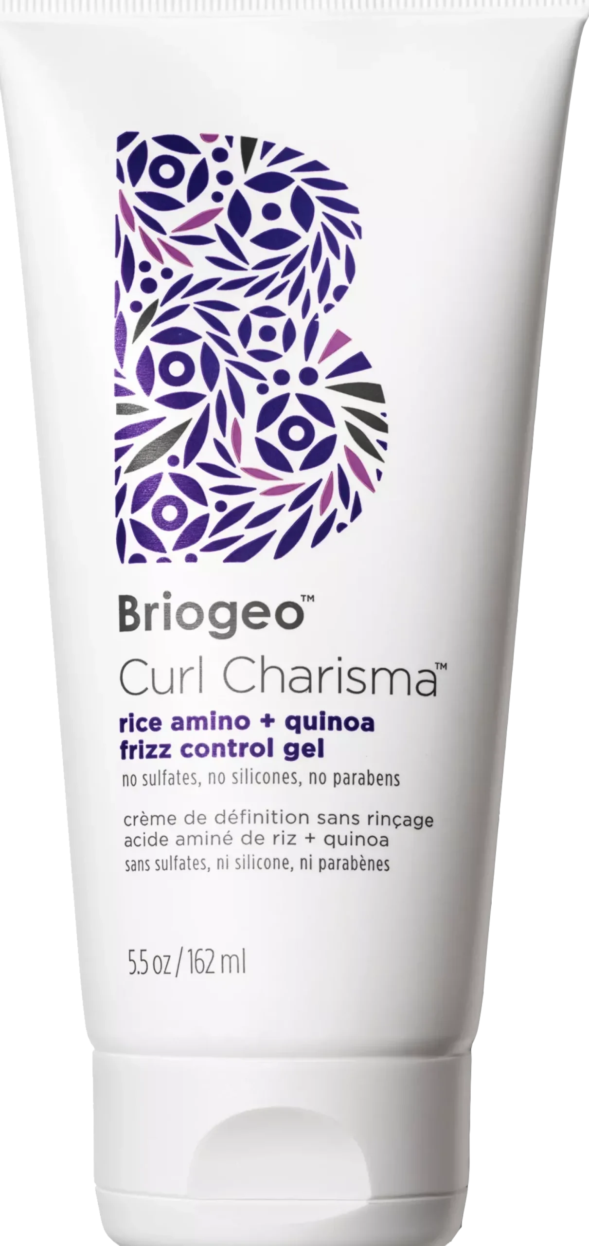 BriogeoCurl Charisma™ Rice Amino + Quinoa Frizz Control Gel