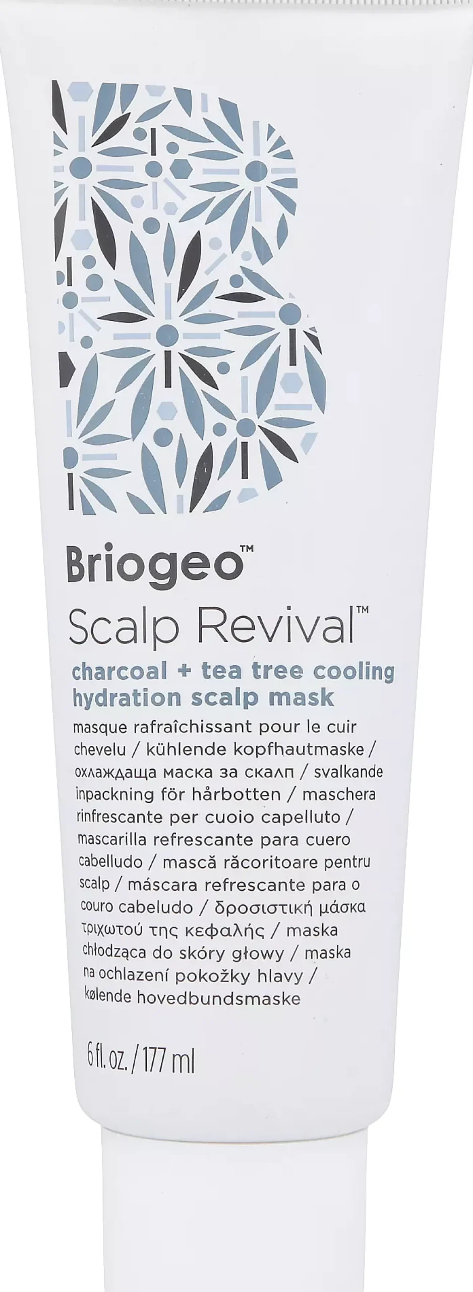 BriogeoScalp Revival™ Charcoal + Tea Tree Cooling Hydration Scalp Mask