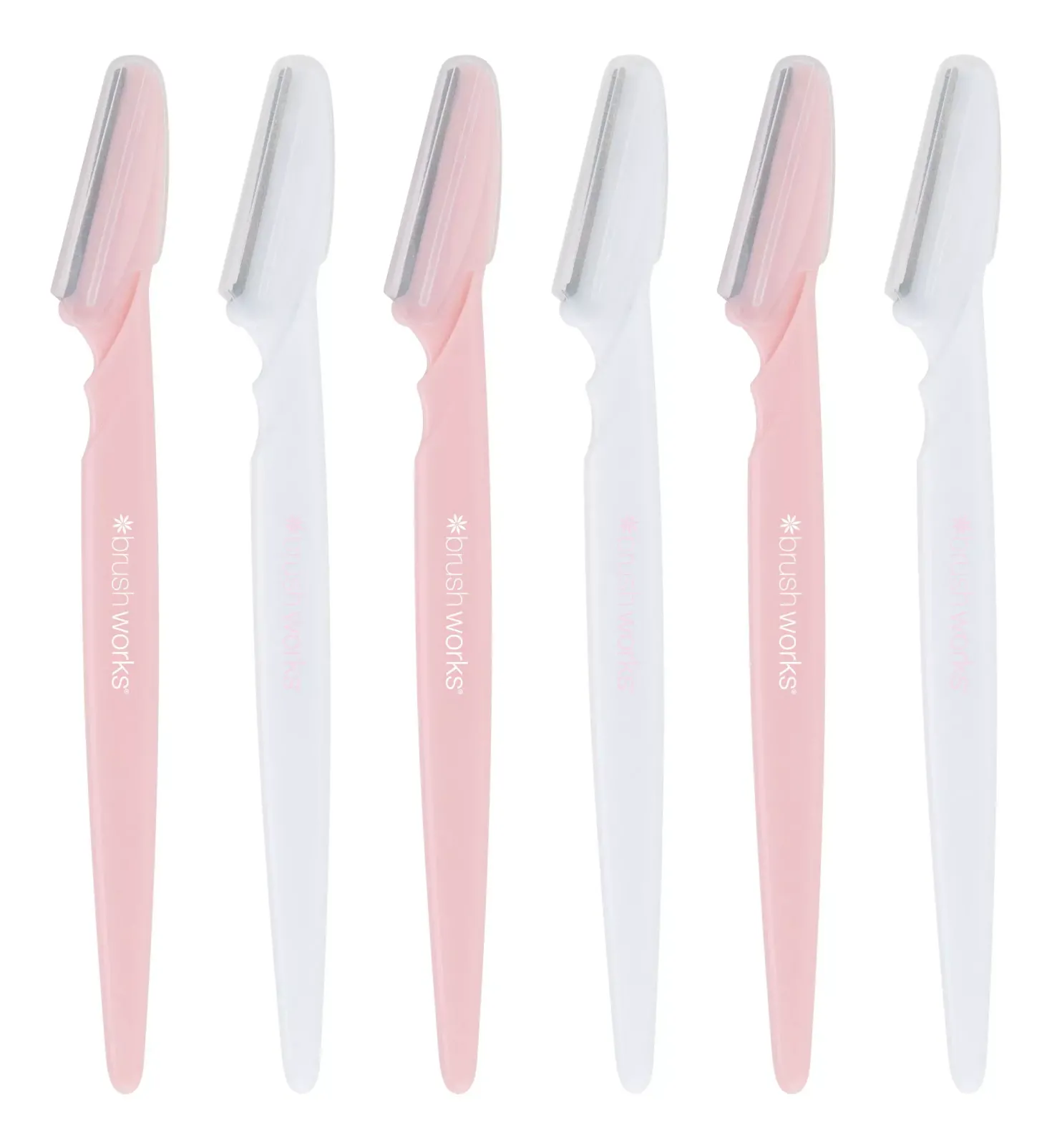Brushworks Angled Dermaplaners (Pack of 6)